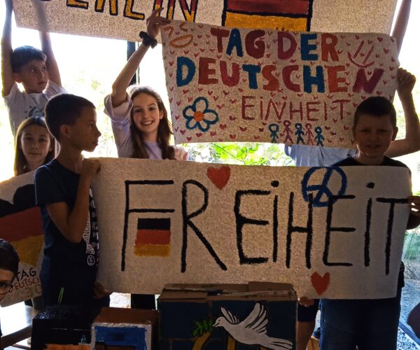 Tag der Deutschen Einheit in unserer Schule.